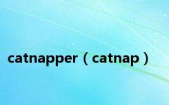 catnapper（catnap）