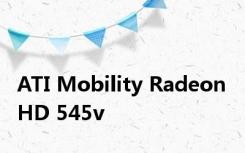 ATI Mobility Radeon HD 545v