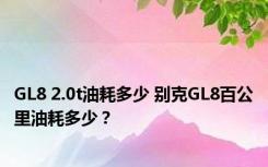 GL8 2.0t油耗多少 别克GL8百公里油耗多少？