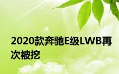 2020款奔驰E级LWB再次被挖