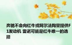 奔驰不会向红牛或阿尔法陶里提供F1发动机 雷诺可能是红牛唯一的选择