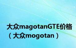 大众magotanGTE价格（大众mogotan）