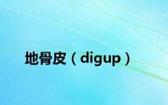 地骨皮（digup）