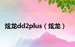 炫龙dd2plus（炫龙）