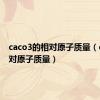 caco3的相对原子质量（ca的相对原子质量）