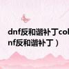 dnf反和谐补丁colg（dnf反和谐补丁）