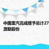 中国重汽完成授予总计2717万股激励股份