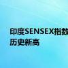 印度SENSEX指数续创历史新高