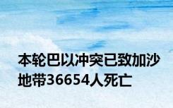 本轮巴以冲突已致加沙地带36654人死亡