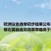 欧洲议会选举初步结果公布 奥地利极右翼自由党得票率略高于执政党