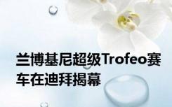 兰博基尼超级Trofeo赛车在迪拜揭幕