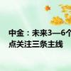 中金：未来3—6个月重点关注三条主线