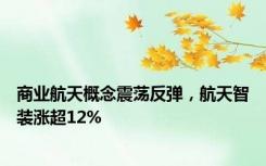 商业航天概念震荡反弹，航天智装涨超12%