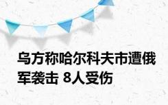 乌方称哈尔科夫市遭俄军袭击 8人受伤