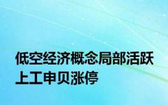 低空经济概念局部活跃 上工申贝涨停