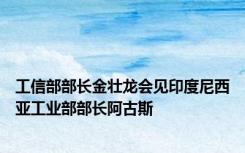 工信部部长金壮龙会见印度尼西亚工业部部长阿古斯