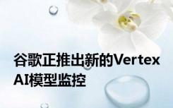 谷歌正推出新的Vertex AI模型监控