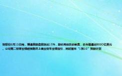 财联社6月13日电，博通美股盘前涨近15%，股价再创历史新高，总市值逼近8000亿美元。公司第二财季业绩超预期并上调全财年业绩指引，同时宣布“1拆10”拆股计划