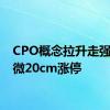 CPO概念拉升走强 东田微20cm涨停