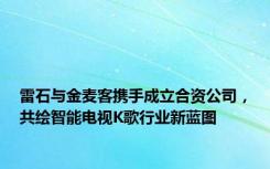 雷石与金麦客携手成立合资公司，共绘智能电视K歌行业新蓝图