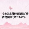 今年以来科创债加速扩容 合计募资规模同比增长146%