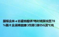 鍖椾含姝ｅ紡鍙戝竷锛?骞村唴鍔涗簤70%鍦ㄤ含涓婂競鍏徃鎶湶ESG淇℃伅