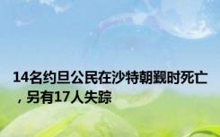 14名约旦公民在沙特朝觐时死亡，另有17人失踪