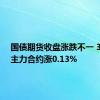 国债期货收盘涨跌不一 30年期主力合约涨0.13%