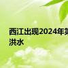 西江出现2024年第2号洪水