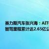 赛力斯汽车张兴海：AITO问界智驾里程累计达2.65亿公里