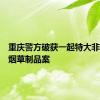 重庆警方破获一起特大非法经营烟草制品案