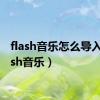 flash音乐怎么导入（flash音乐）