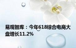 易观智库：今年618综合电商大盘增长11.2%