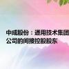 中成股份：通用技术集团将成为公司的间接控股股东