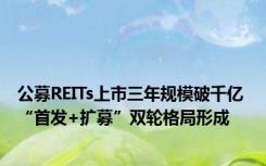 公募REITs上市三年规模破千亿 “首发+扩募”双轮格局形成