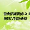 雷克萨斯更新LX 570豪华SUV的新选择