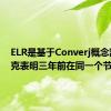 ELR是基于Converj概念凯迪拉克表明三年前在同一个节目