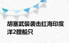 胡塞武装袭击红海印度洋2艘船只