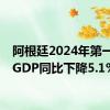 阿根廷2024年第一季度GDP同比下降5.1%