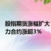 股指期货涨幅扩大 IM主力合约涨超3%