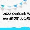 2022 Outback Wilderness的饰件大受欢迎