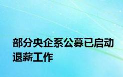 部分央企系公募已启动退薪工作