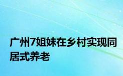 广州7姐妹在乡村实现同居式养老