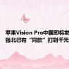 苹果Vision Pro中国即将发售，华强北已有“同款”打到千元价位段