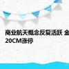 商业航天概念反复活跃 金明精机20CM涨停