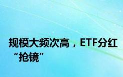 规模大频次高，ETF分红“抢镜”