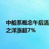 中船系概念午后活跃 久之洋涨超7%