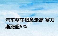 汽车整车概念走高 赛力斯涨超5%