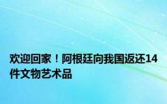 欢迎回家！阿根廷向我国返还14件文物艺术品