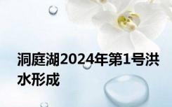 洞庭湖2024年第1号洪水形成